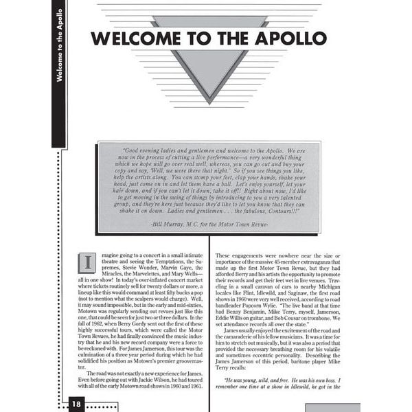 Hal Leonard Standing In The Shadows Motown