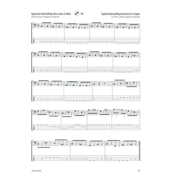 Artist Ahead Musikverlag Rockabilly Slapbass