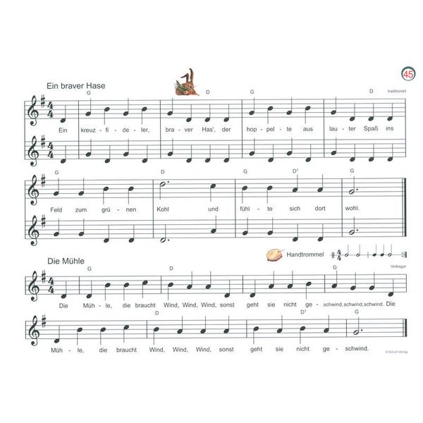 Schuh Verlag Der Blockflötenspatz 1 + CD