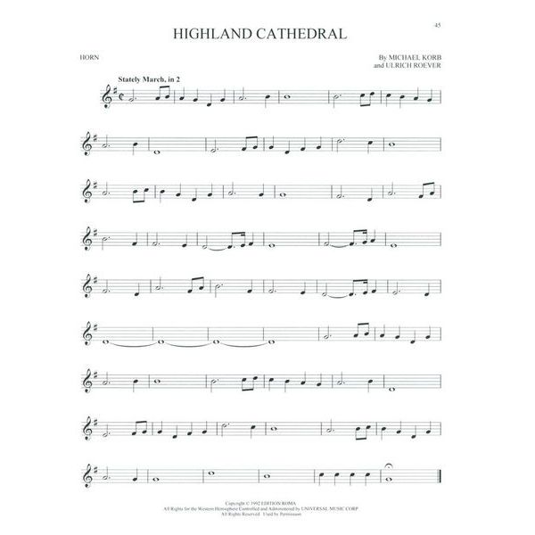 Hal Leonard 101 Beautiful Songs Horn