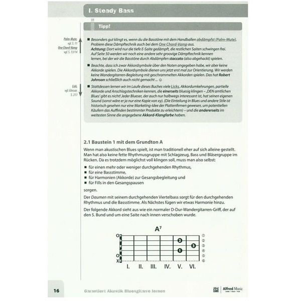 Alfred Music Publishing Garantiert Akustik-Bluesgit.