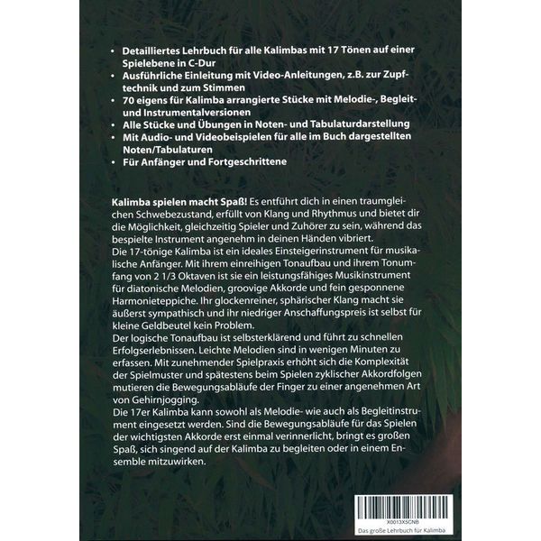 Conny Sommer Das groe Lehrbuch für Kalimba