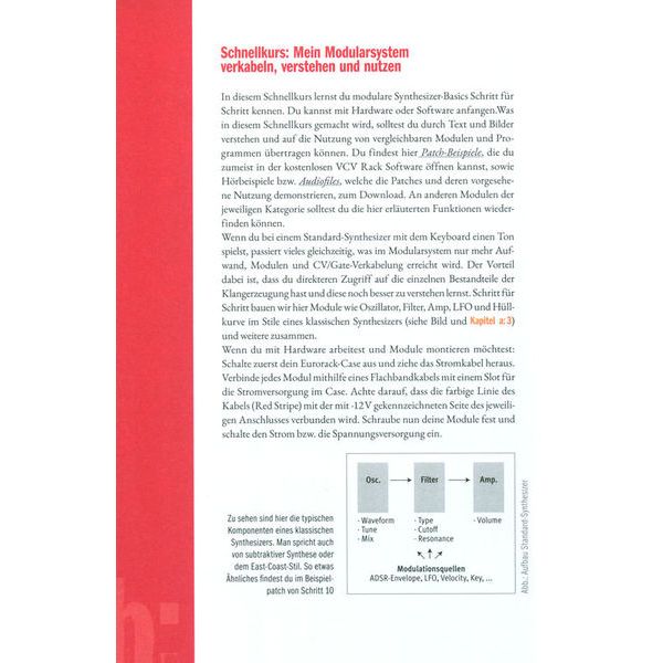 Radial Verlag Modulare Synthesizer