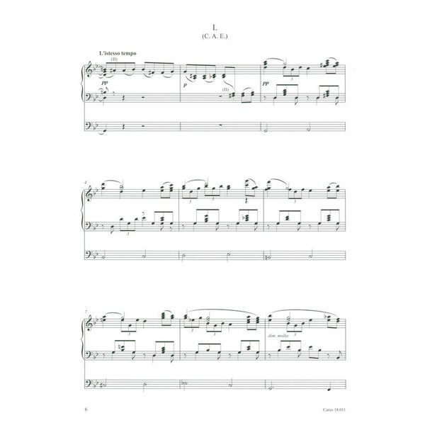 Carus Verlag Elgar Enigma-Variationen Orgel
