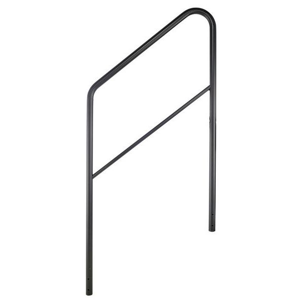 Stageworx Stair Railing 3 - 4 Steps Bk