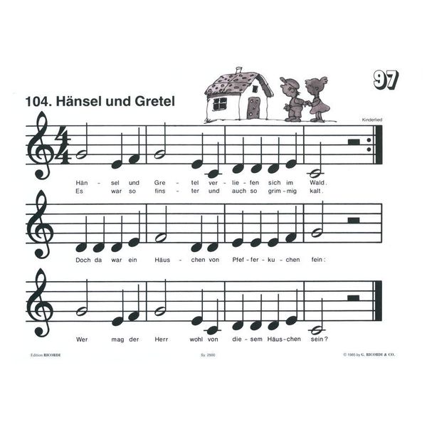 Ricordi Lustige Blockflöte 1 Deutsch