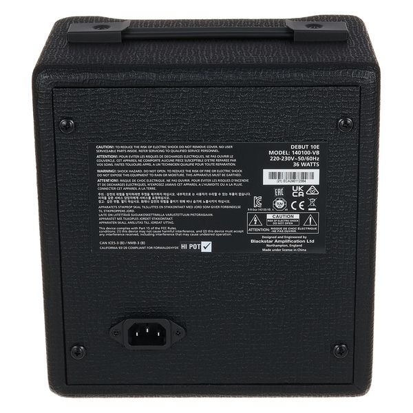 Blackstar Debut 10E BLK