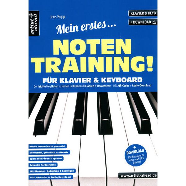 Artist Ahead Musikverlag Mein erstes Notentraining