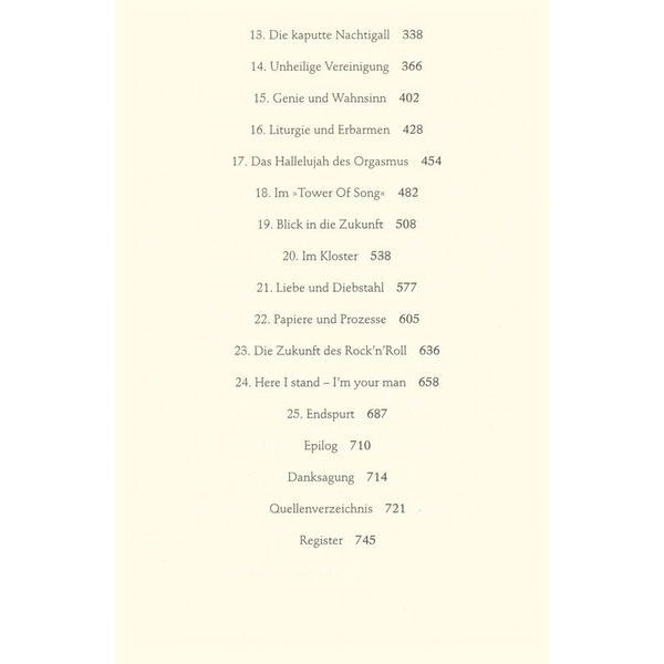 btb Verlag Leonard Cohen I'm Your Man