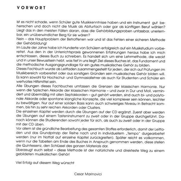 Leu Verlag Gehörbildung aber wie