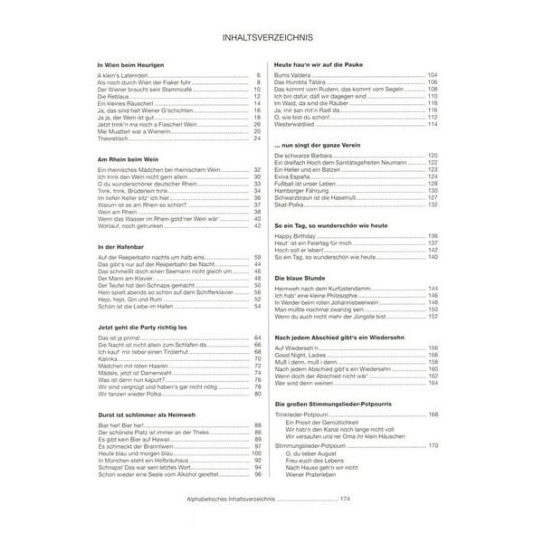 Sikorski Musikverlage Das groe Stimmungsliederalbum