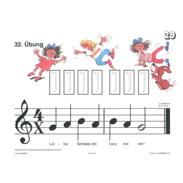 Ricordi Lustige Blockflöte 1 Barock