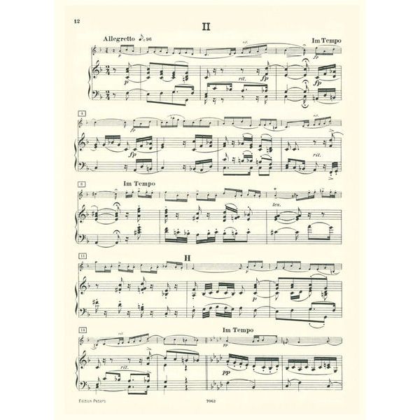 Edition Peters Schumann Sonaten Violine