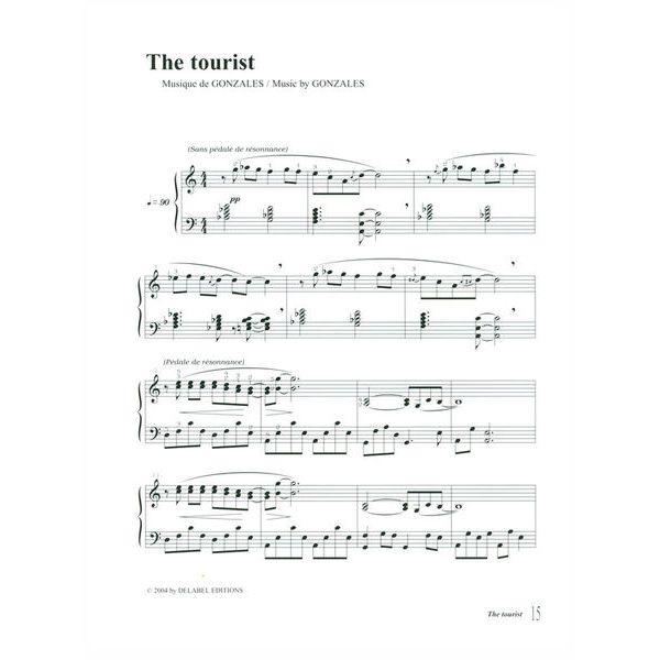 Editions Bourges Chilly Gonzales Note Vol. 2