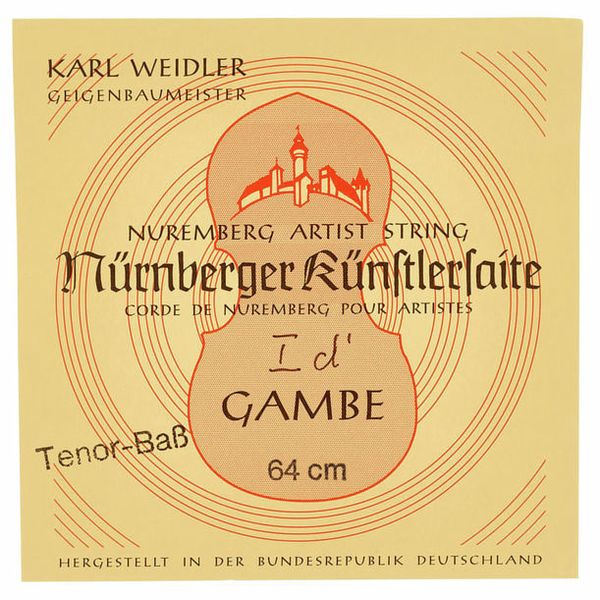 Weidler Tenor Viol D' String