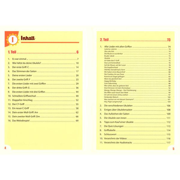 Voggenreiter Kinder-Ukulelenbuch