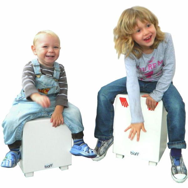 Baff Drumming Stool f Kids 30 Green