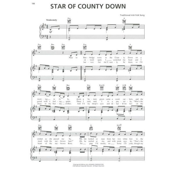 Hal Leonard Irish Ballads