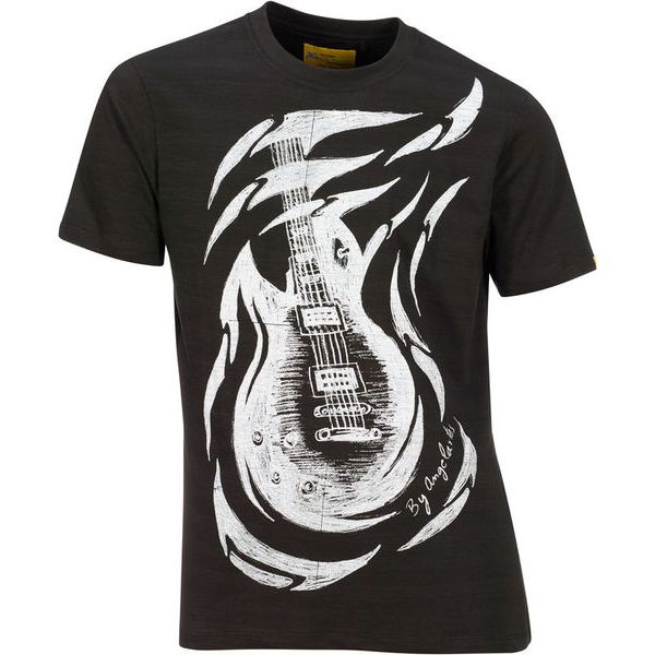 Xam Schrock  T-Shirt E-Guitar Love L