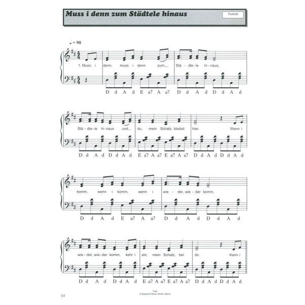 Bosworth Kreuz und Quer Akkordeon 2