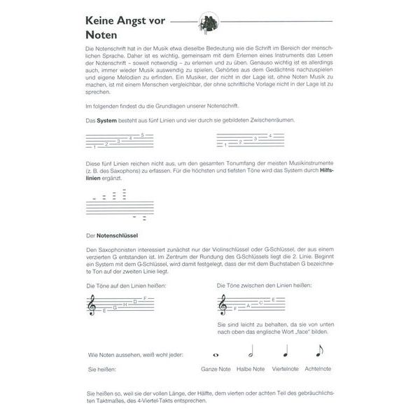 Voggenreiter Das Saxophonbuch 1