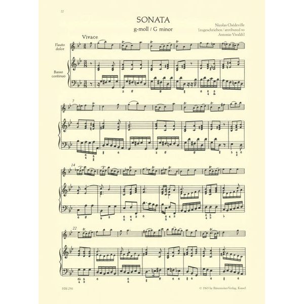 Brenreiter Italienischer Barock