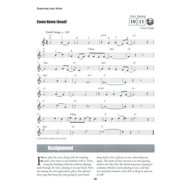 Schott Exploring Jazz Violin