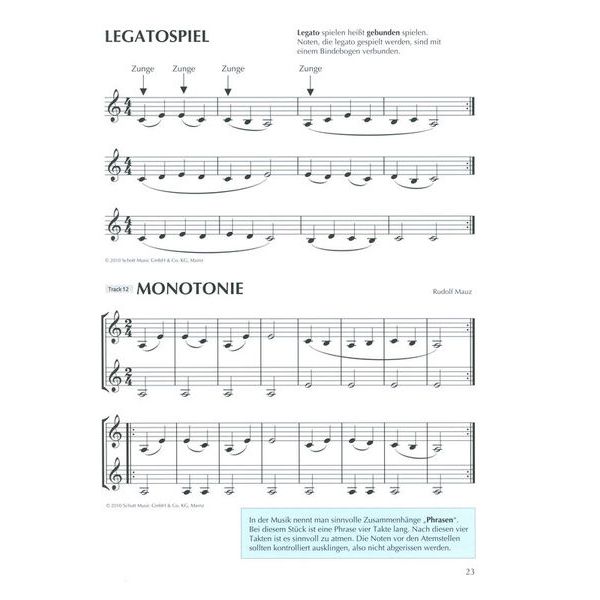 Schott Klarinette Spielen Hobby 1