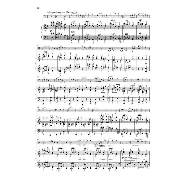 Henle Verlag Brahms Sonate e-moll Cello