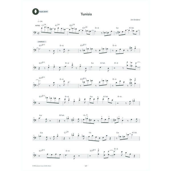 Advance Music Jazz Conception Trombone