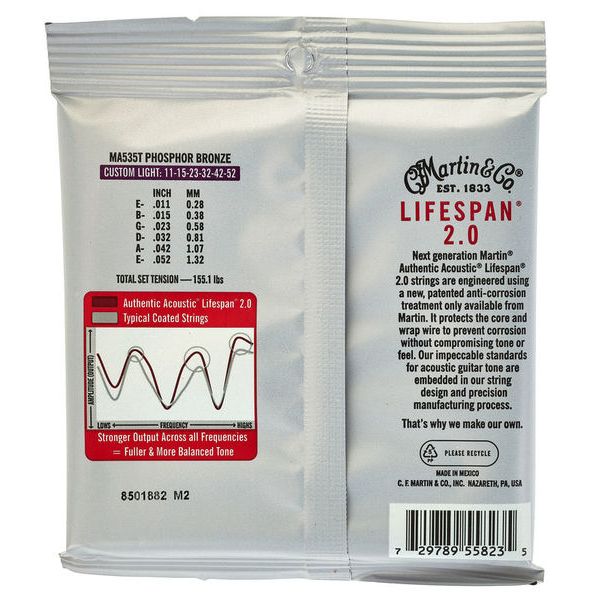 Martin Guitar MA535T Authentic Treated