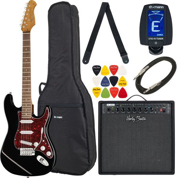 Harley Benton ST-62BK Hot Rod Set