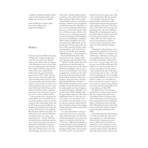 Henle Verlag Grieg Sonate a-moll op. 36