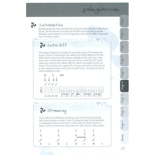 Wise Publications Justinguitar.com Songs 1 E