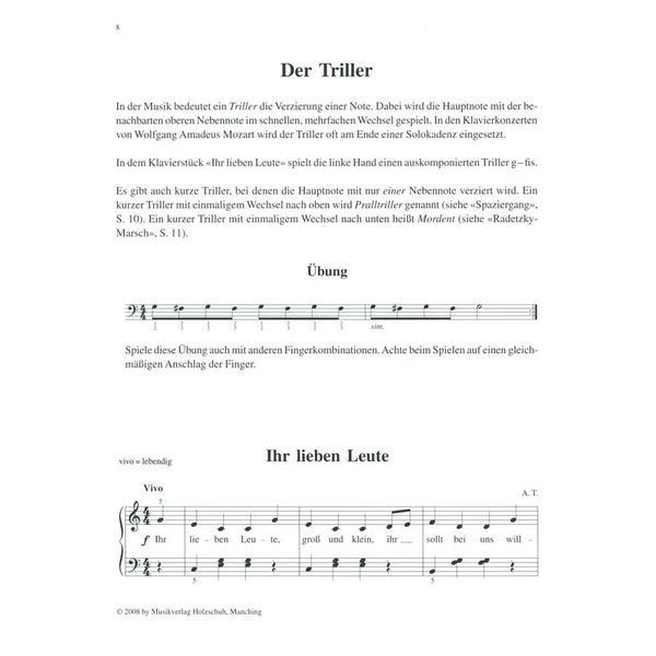 Holzschuh Verlag Allererste Tastentrume 4