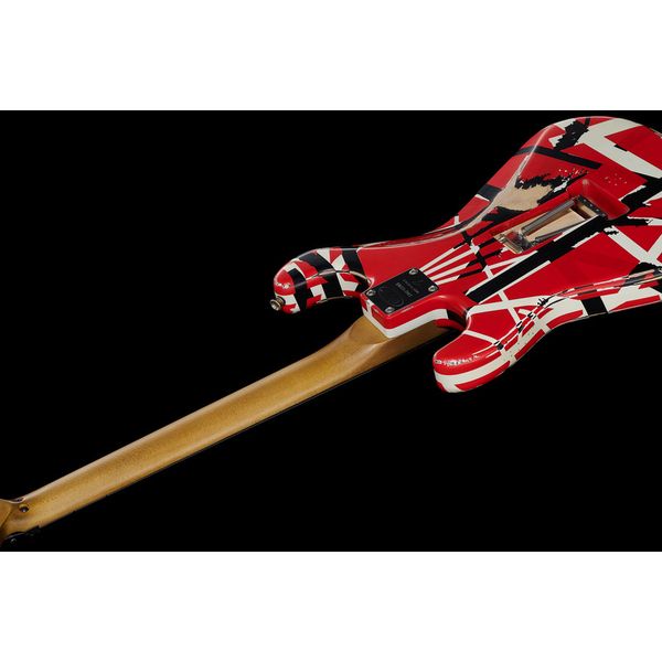 Evh Frankie Striped MN Relic R/W/B