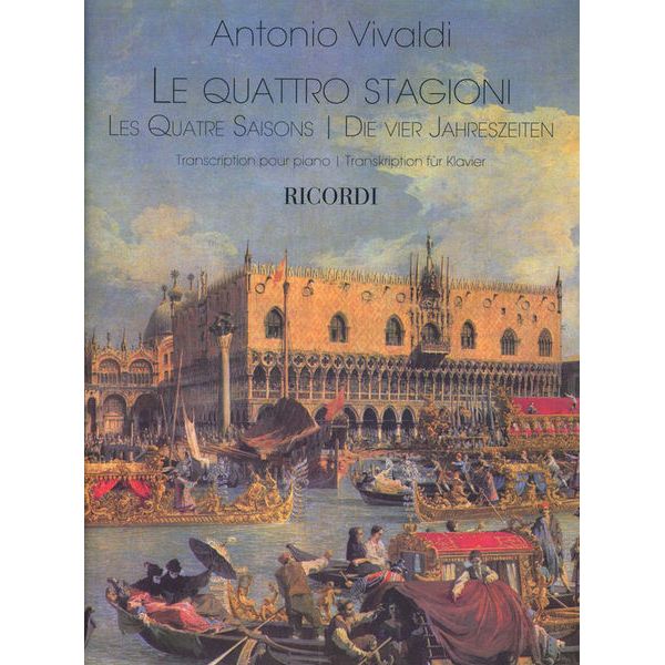 Ricordi Vivaldi Vier Jahreszeiten Pian