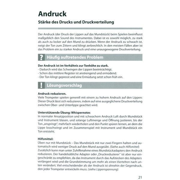 Voggenreiter Trompeten-Ratgeber