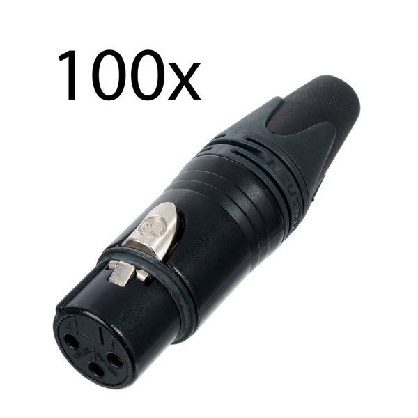 Neutrik NC3 FXX-B 100x