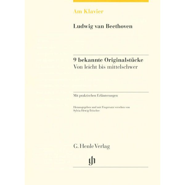 Henle Verlag Am Klavier Beethoven