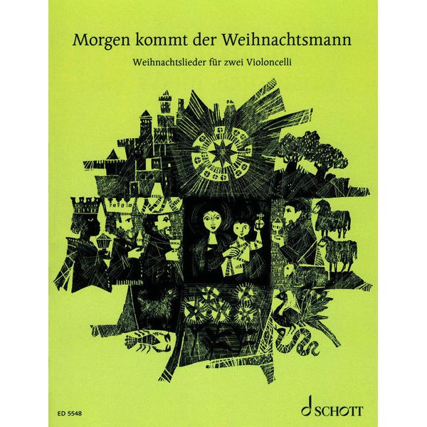 Schott Weihnachtsmann Cello