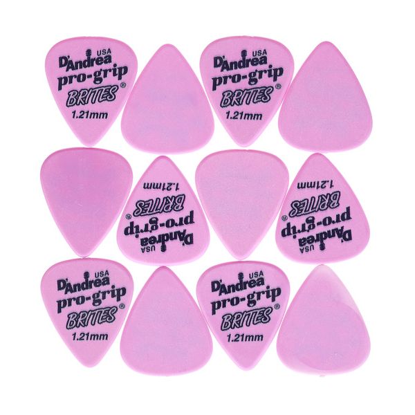 dAndrea Pro-Grip Brites Picks 1,21