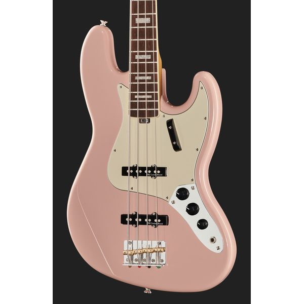 Harley Benton MV-4JB Shell Pink w/Case