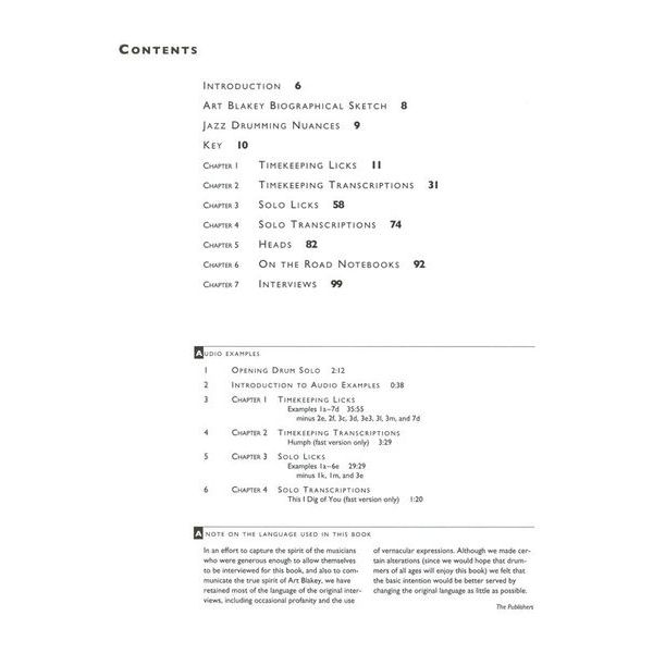 Alfred Music Publishing Art Blakey's Jazz Messages