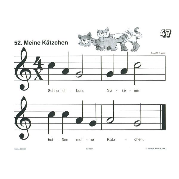 Ricordi Lustige Blockflöte 1 Barock