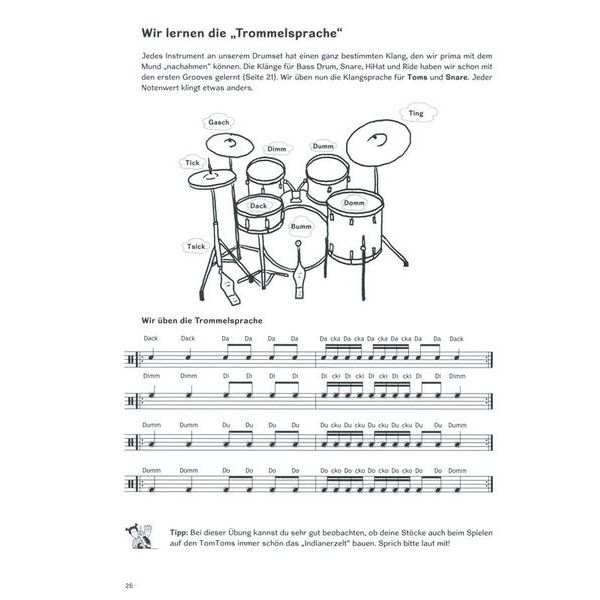 Artist Ahead Musikverlag Max und die Trommelbande