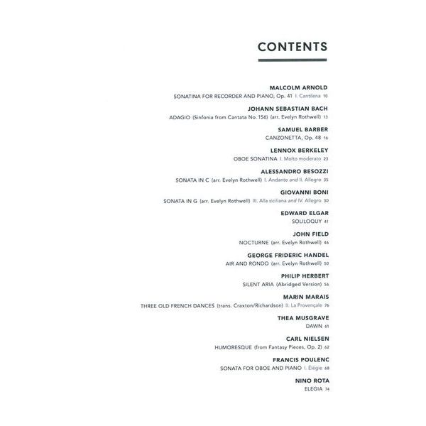 Chester Music Oboe Anthology