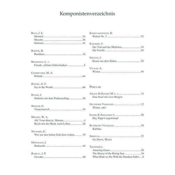 Holzschuh Verlag Klavierspiel im Duett