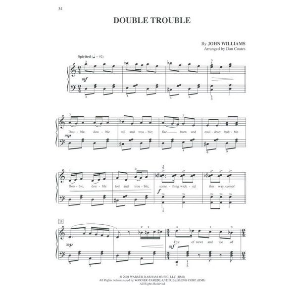 Alfred Music Publishing Harry Potter Magical Easy