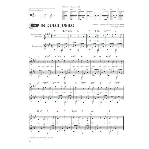 Schott Weihnachtslieder Gitarre Hobby